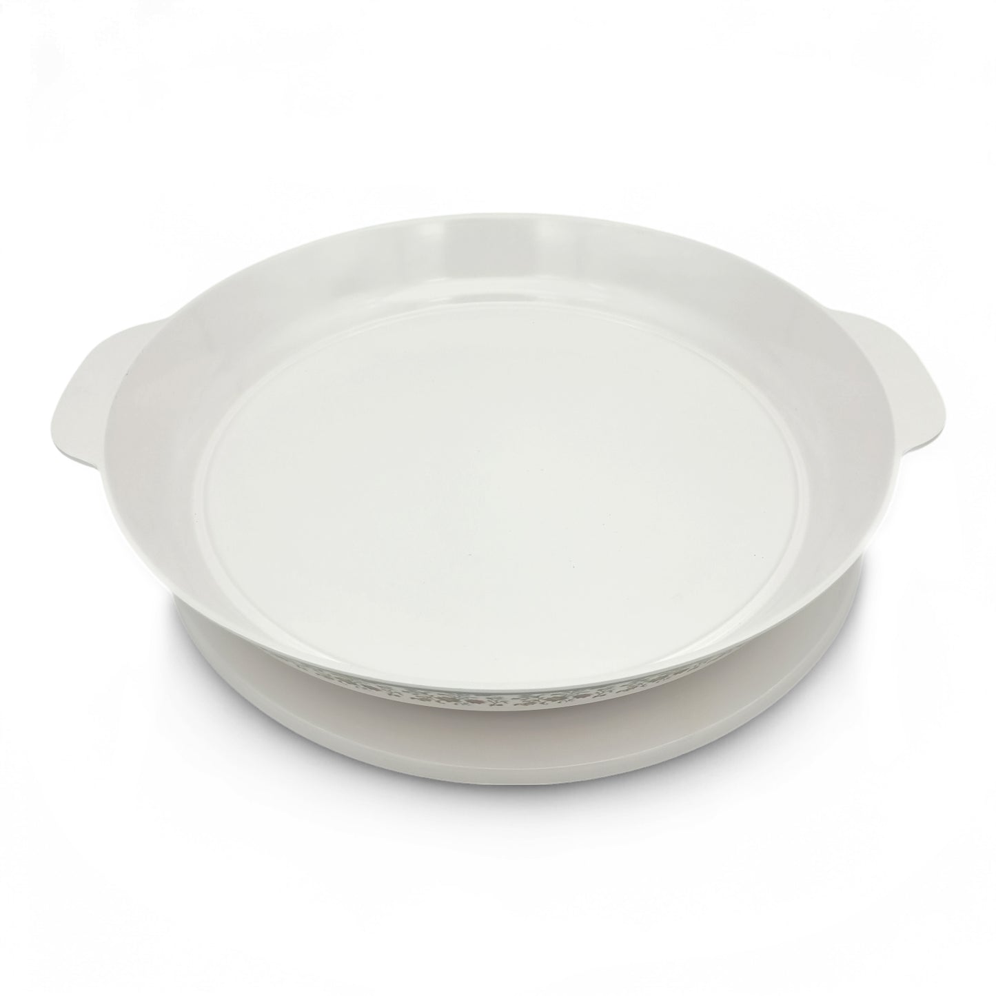 EKTRA | Premium Melamine | Rotating Platter – Nakashi | Set of 10 Pcs. | Durable, Fade Proof