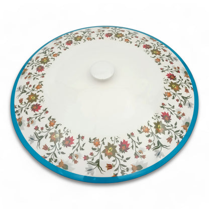 EKTRA | Premium Melamine | Rotating Platter – Nakashi | Set of 10 Pcs. | Durable, Fade Proof