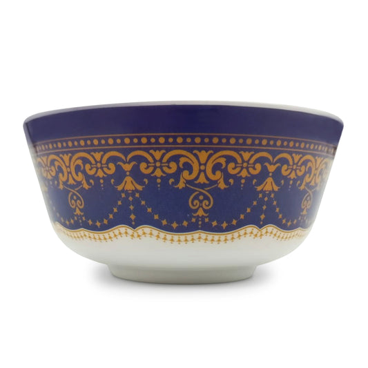 SUPERWARE | Pure Melamine | Bowl Set - Blue Prema 4" | 6 Nos. | Stain Free, Glazed Finish