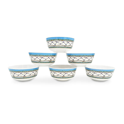 SUPERWARE | Pure Melamine | Bowl Set - Royale 4" | 6 Nos. | Stain Free, Glazed Finish