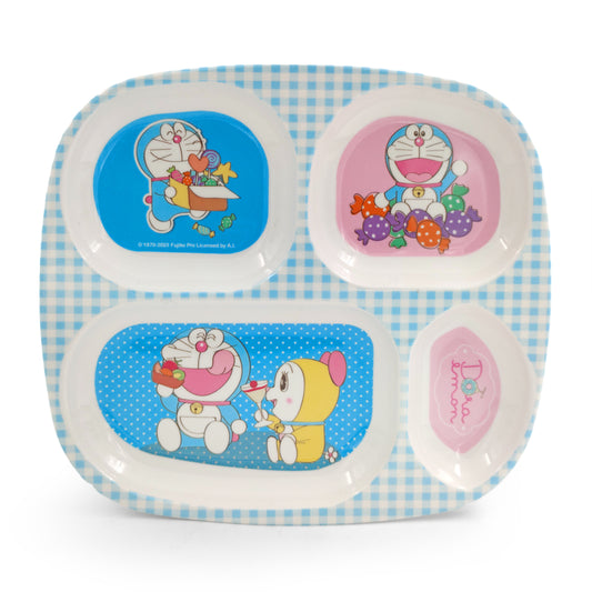 SUPERWARE | Pure Melamine | Kid Set - DORAEMON SWEET | 3 Pcs. | Stain Free, Glazed Finish