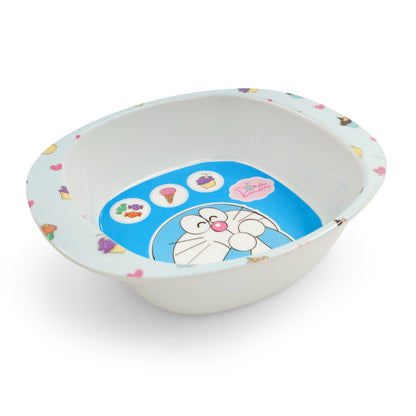 SUPERWARE | Pure Melamine | Kid Set - DORAEMON SWEET | 3 Pcs. | Stain Free, Glazed Finish