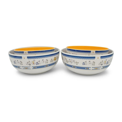 EKTRA | Premium Melamine | Dinner Set - Emperor (Set of 20 Pcs.) | Durable, Fade proof