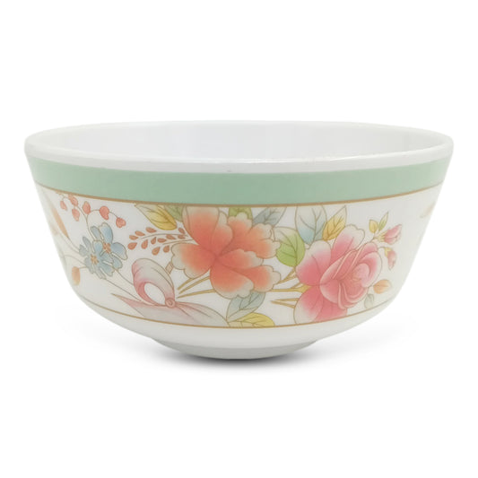 SUPERWARE | Pure Melamine | Katori Set - Floris (3.5") | 6 Nos. | Stain Free, Glazed Finish