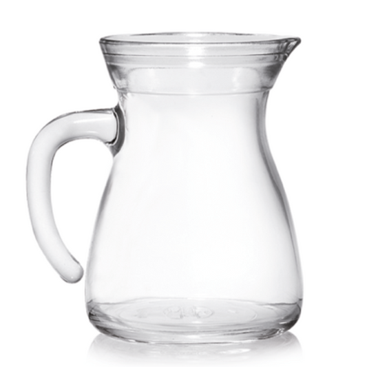 CERVE | Italy | Crystal Clear High Brilliance Lead Free Glass | Jug | CLEAR GLASS | 500 ml.