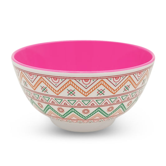 SUPERWARE | Pure Melamine | Snack Bowl Set - PINK | Set of 3 Pcs. | Stain Free, Glazed Finish