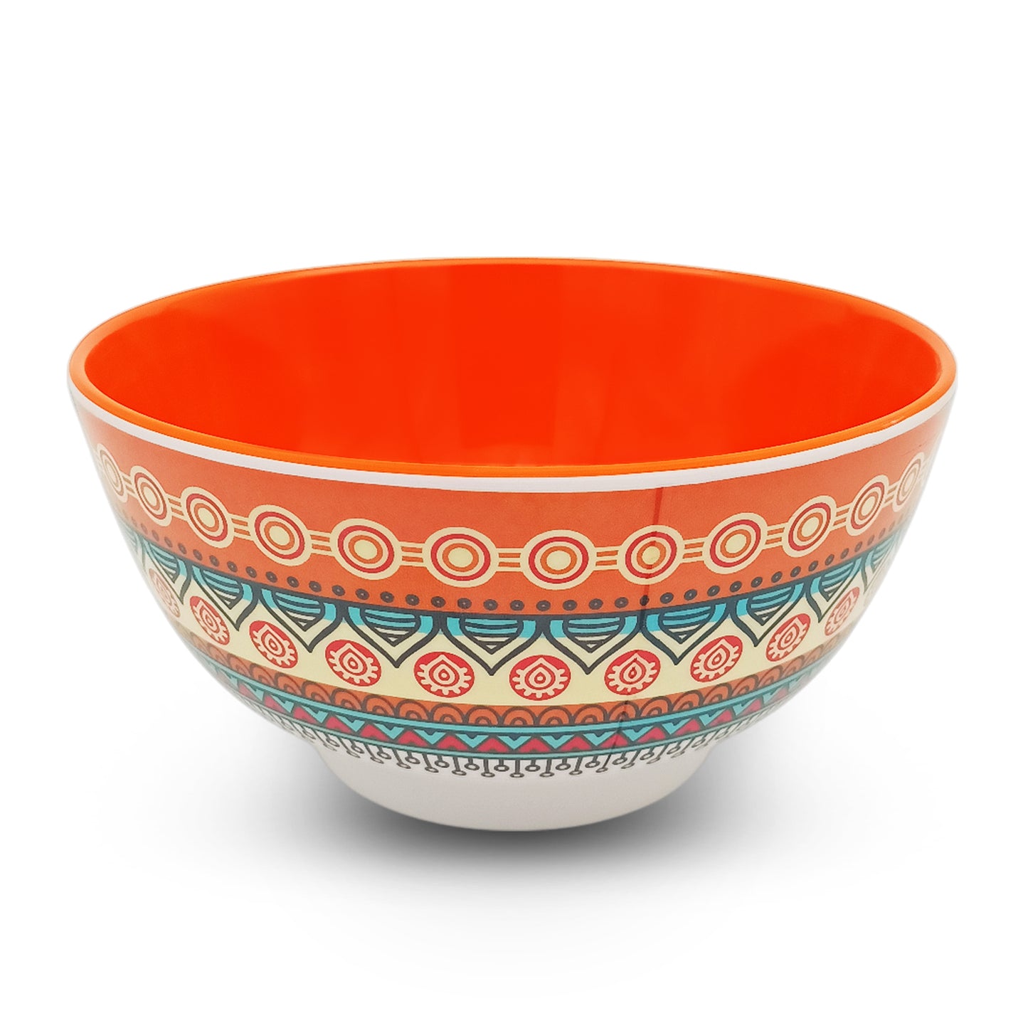 SUPERWARE | Pure Melamine | Snack Bowl Set - ORANGE | Set of 3 Pcs. | Stain Free, Glazed Finish