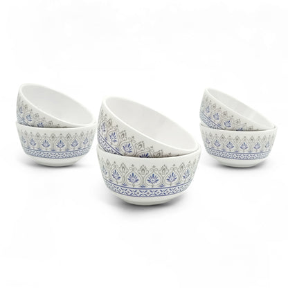 SUPERWARE | Pure Melamine | Bowl Set - NEO 4" | 6 Pcs. | Stain Free, Glazed Finish