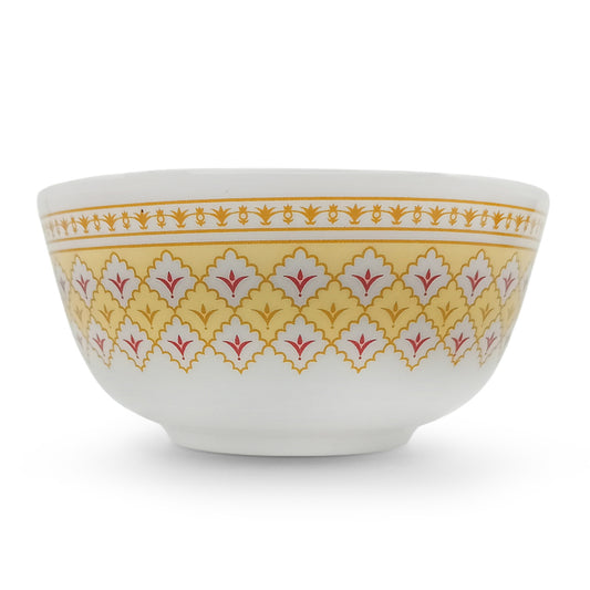 SUPERWARE | Pure Melamine | Bowl Set - Platinum 4" | 6 Pcs. | Stain Free, Glazed Finish