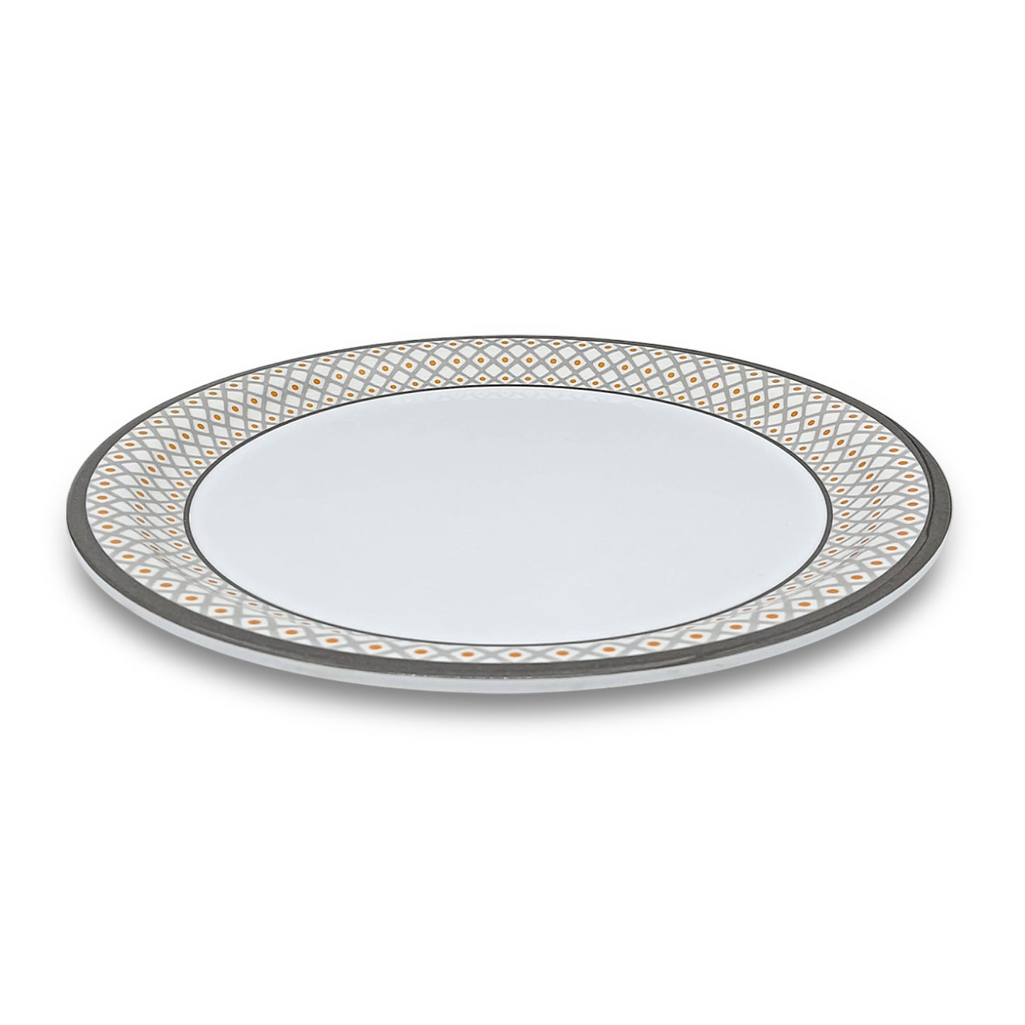 SUPERWARE | Pure Melamine | Small Plate Set - Pozzi (7.5") | 6 Nos.| Stain Free, Glazed Finish