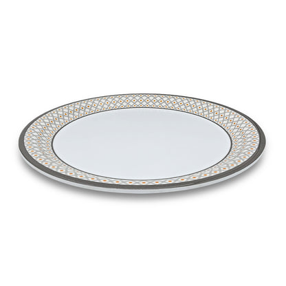 SUPERWARE | Pure Melamine | Small Plate Set - Pozzi (7.5") | 6 Nos.| Stain Free, Glazed Finish