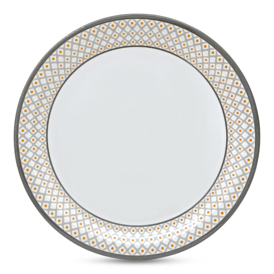 SUPERWARE | Pure Melamine | Dinner Plate Set – Pozzi (11.0") | 6 Nos. | Stain Free, Glazed Finish