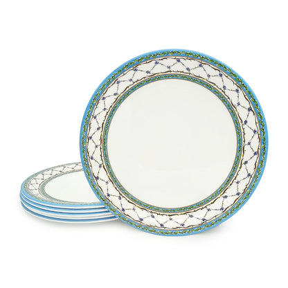 SUPERWARE | Pure Melamine | Small Plate Set – Royale (7.5") | 6 Nos. | Stain Free, Glazed Finish