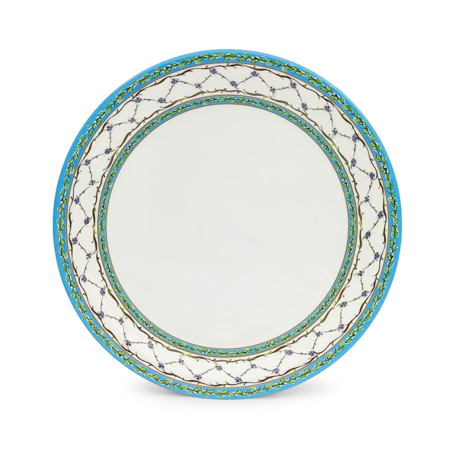 SUPERWARE | Pure Melamine | Buffet Plate Set – Royale (12.5”) | 6 Nos. | Stain Free, Glazed Finish