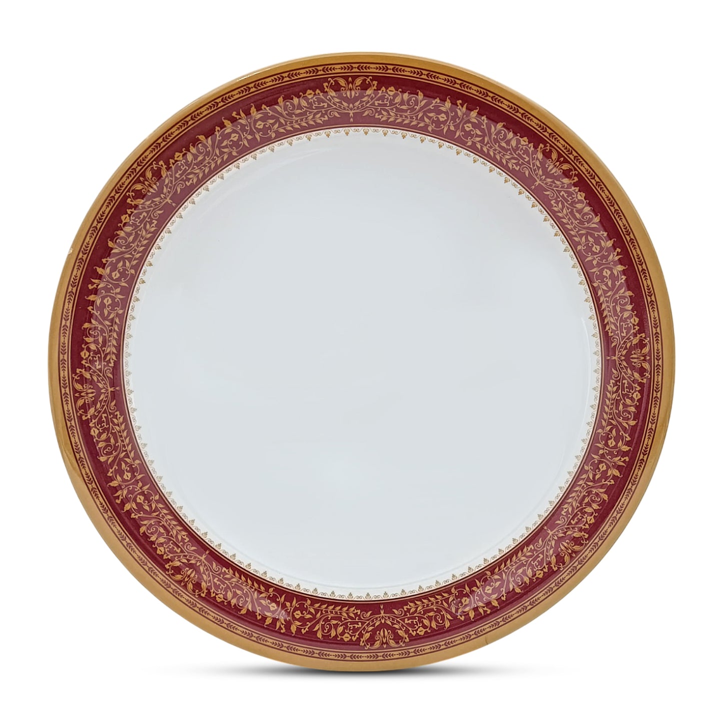 SUPERWARE | Pure Melamine | Dinner Plate Set – Rubin (11.0") | 6 Nos. | Stain Free, Glazed Finish