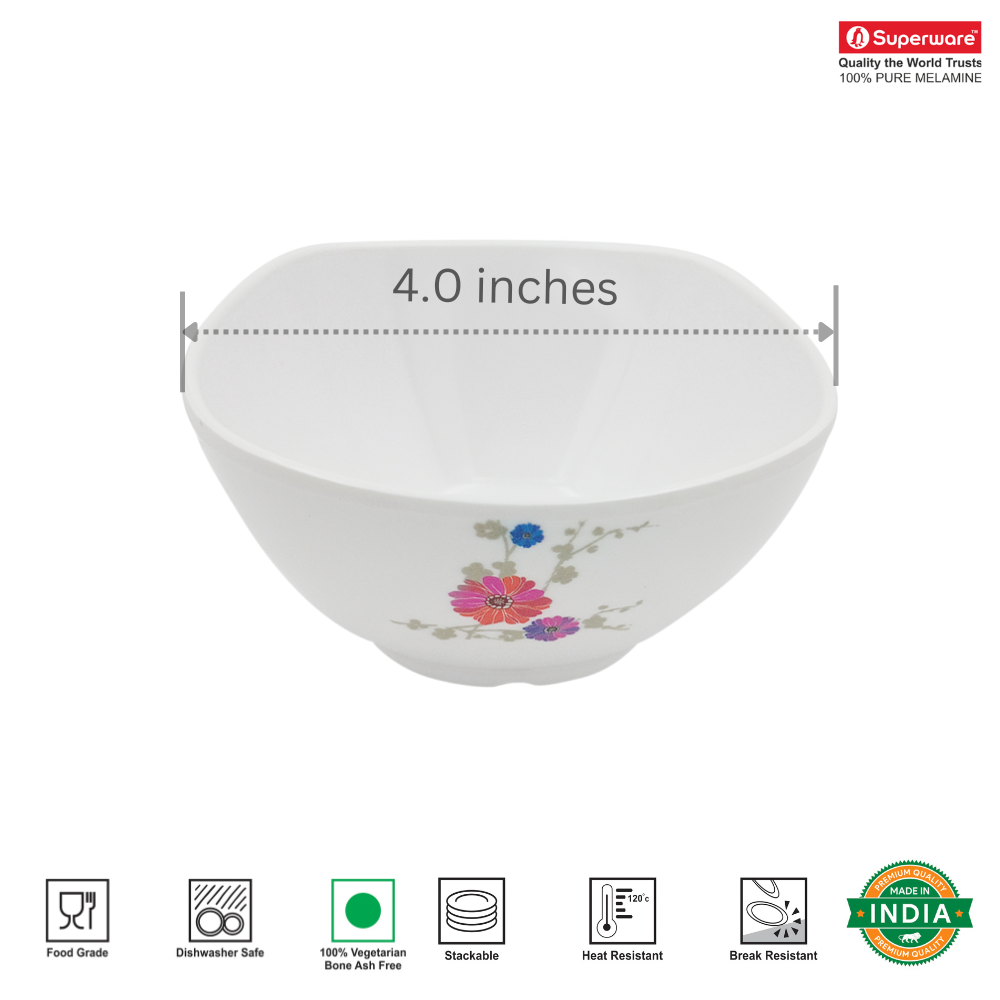 SUPERWARE, Bowl Set - BARBERTO DAISY | 6 Nos.