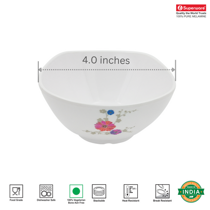 SUPERWARE, Bowl Set - BARBERTO DAISY | 6 Nos.