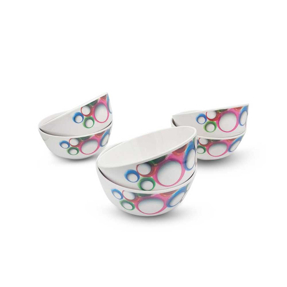 SUPERWARE, Bowl Set - BUBBLE FRINGE | 6 Nos.