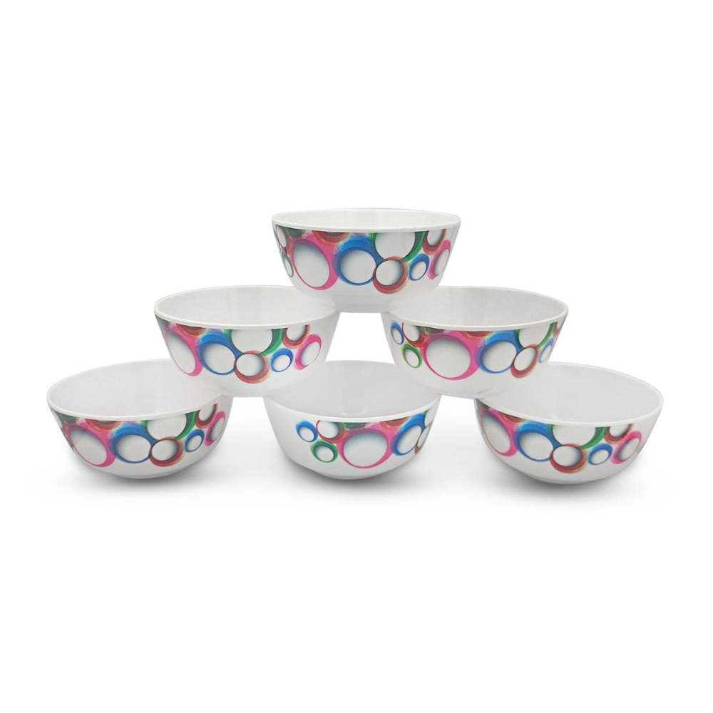 SUPERWARE, Bowl Set - BUBBLE FRINGE | 6 Nos.