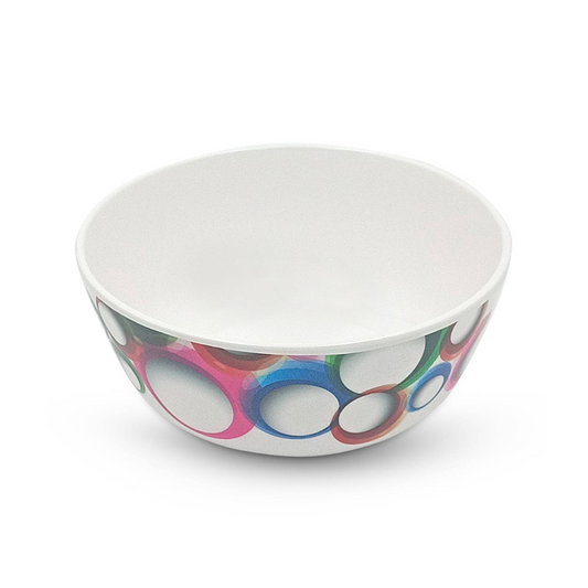 SUPERWARE | Pure Melamine | Bowl Set - Bubble Fringe 4" | 6 Nos. | Stain Free, Glazed Finish