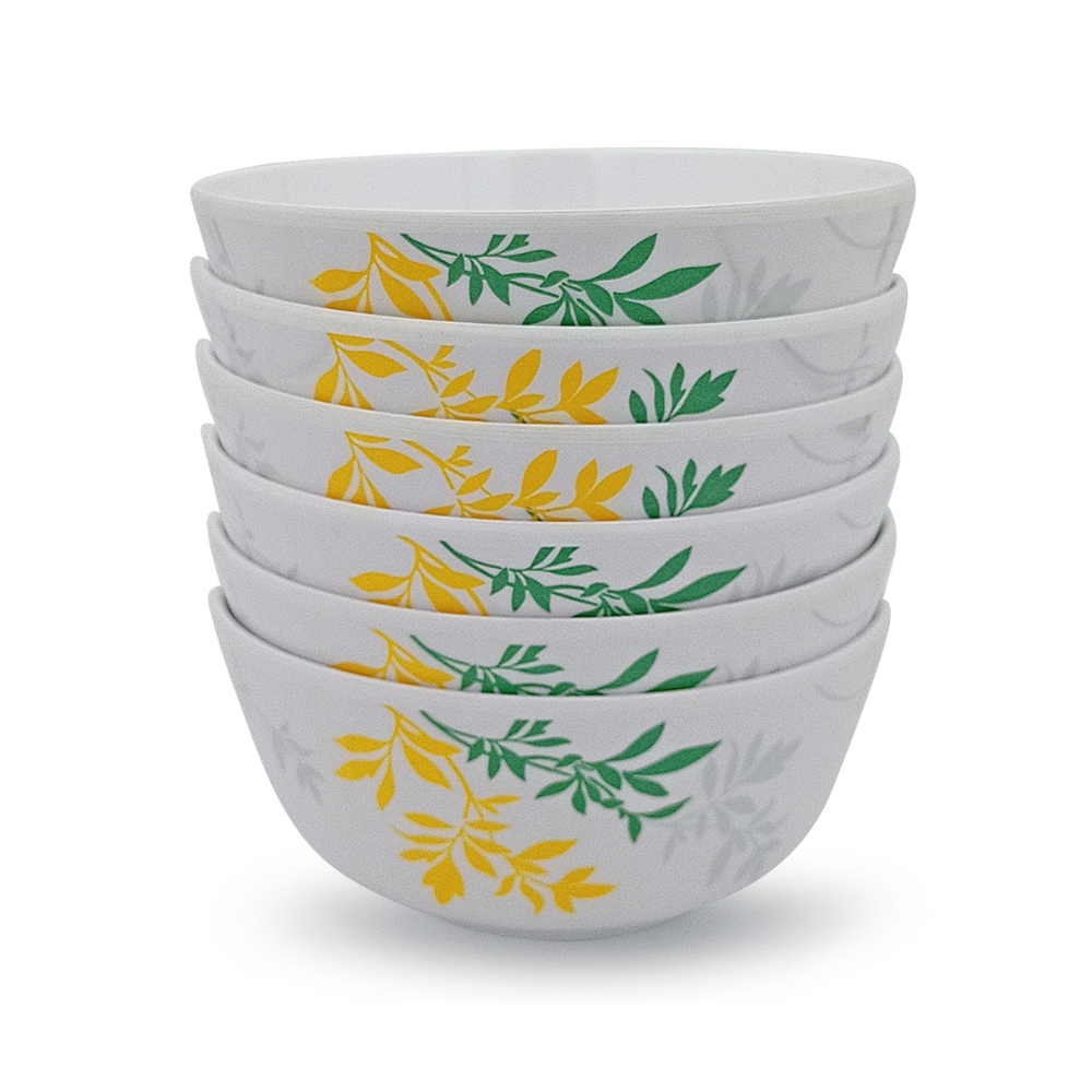 SUPERWARE, Bowl Set - COUNTRY LEAF | 6 Nos.