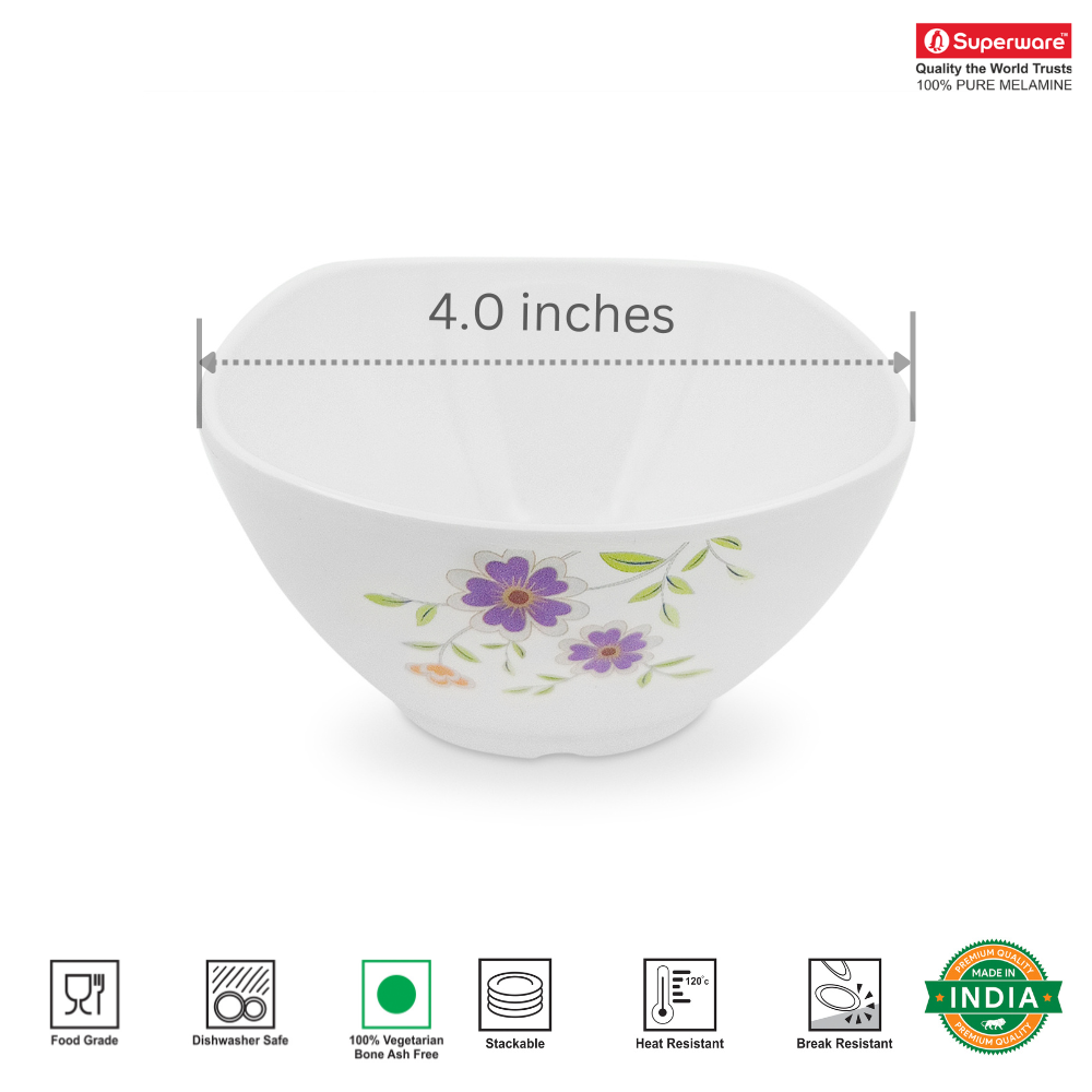 SUPERWARE, Bowl Set - DAFFODILS | 6 Nos.