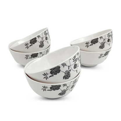 SUPERWARE, Bowl Set - DARK ROSE | 6 Nos.