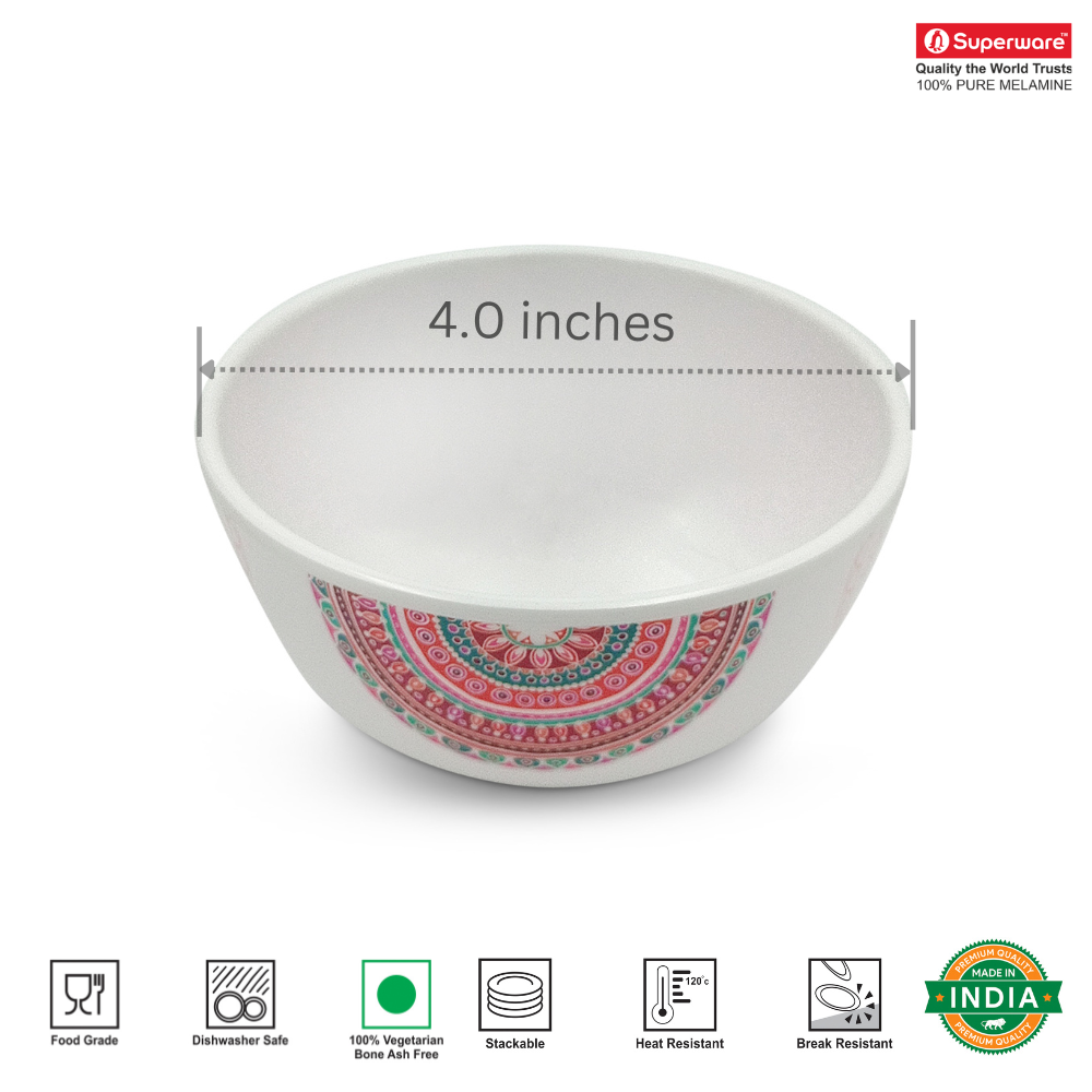 SUPERWARE, Bowl Set - FESTIVE | 6 Nos.