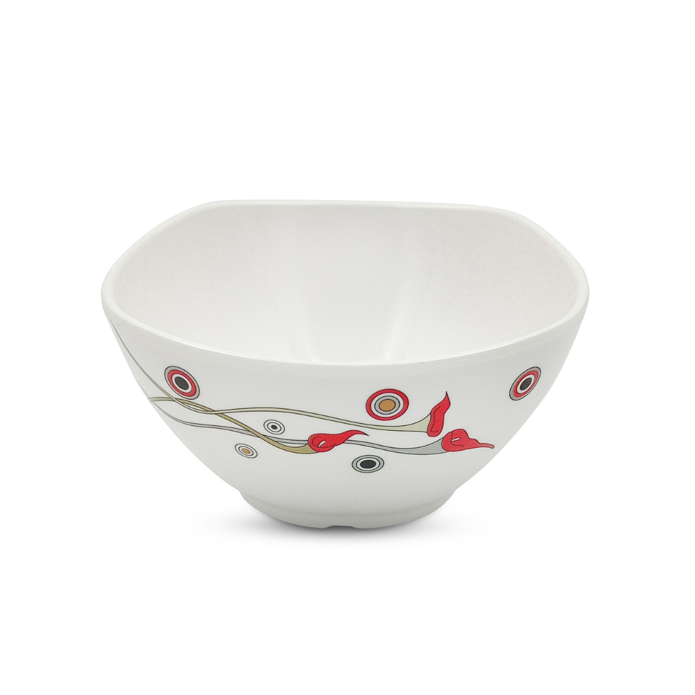 SUPERWARE, Bowl Set - FLAMINGO FLOWER | 6 Nos.