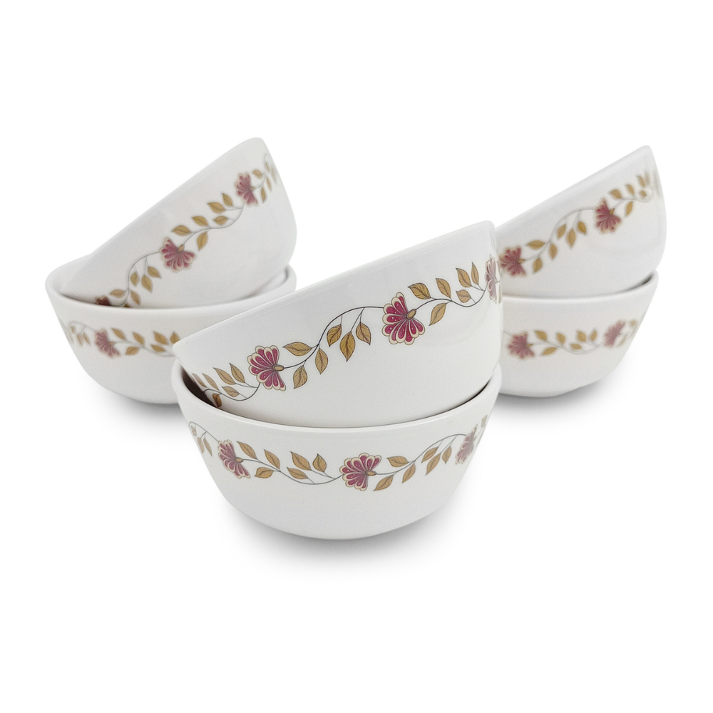 SUPERWARE, Bowl Set - GARDEN FLOWER | 6 Nos.