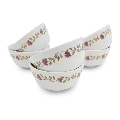 SUPERWARE, Bowl Set - GARDEN FLOWER | 6 Nos.