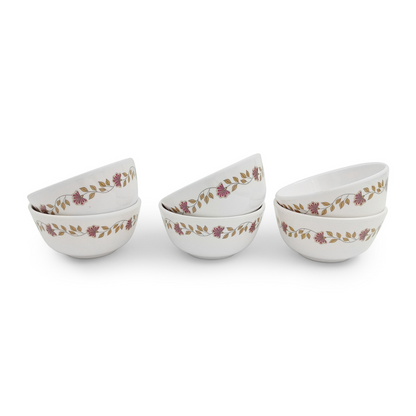 SUPERWARE, Bowl Set - GARDEN FLOWER | 6 Nos.