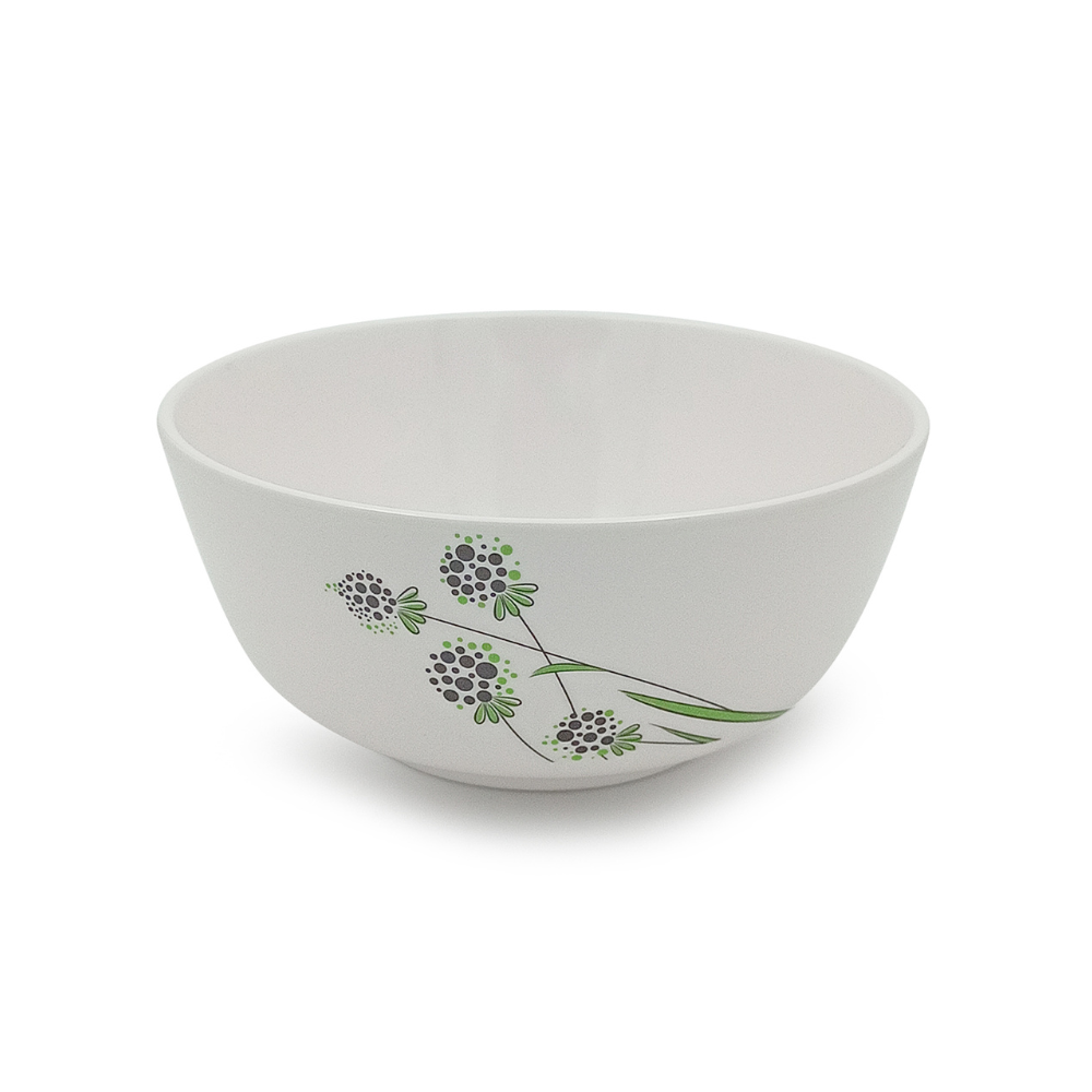 SUPERWARE | Pure Melamine | Bowl Set - Green Berry 4" | 6 Nos.| Stain Free, Glazed Finish