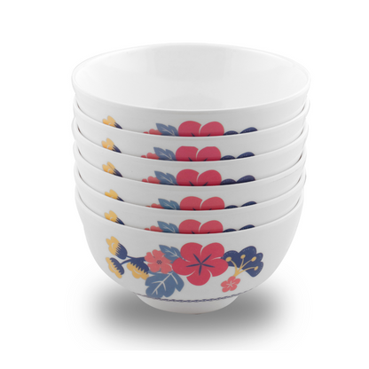 SUPERWARE, Bowl Set - HIBISCUS | 6 Nos.