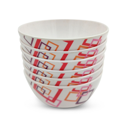 SUPERWARE, Bowl Set - INDIAN SQUARE | 6 Nos.