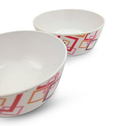 SUPERWARE, Bowl Set - INDIAN SQUARE | 6 Nos.