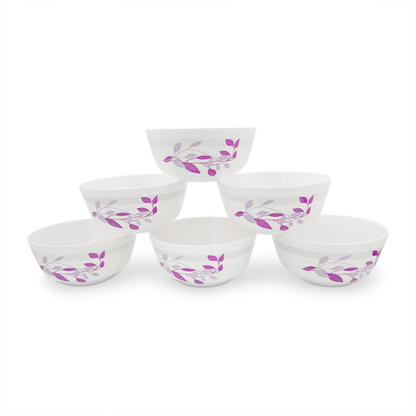 SUPERWARE, Bowl Set - PURPLE PETAL | 6 Nos.