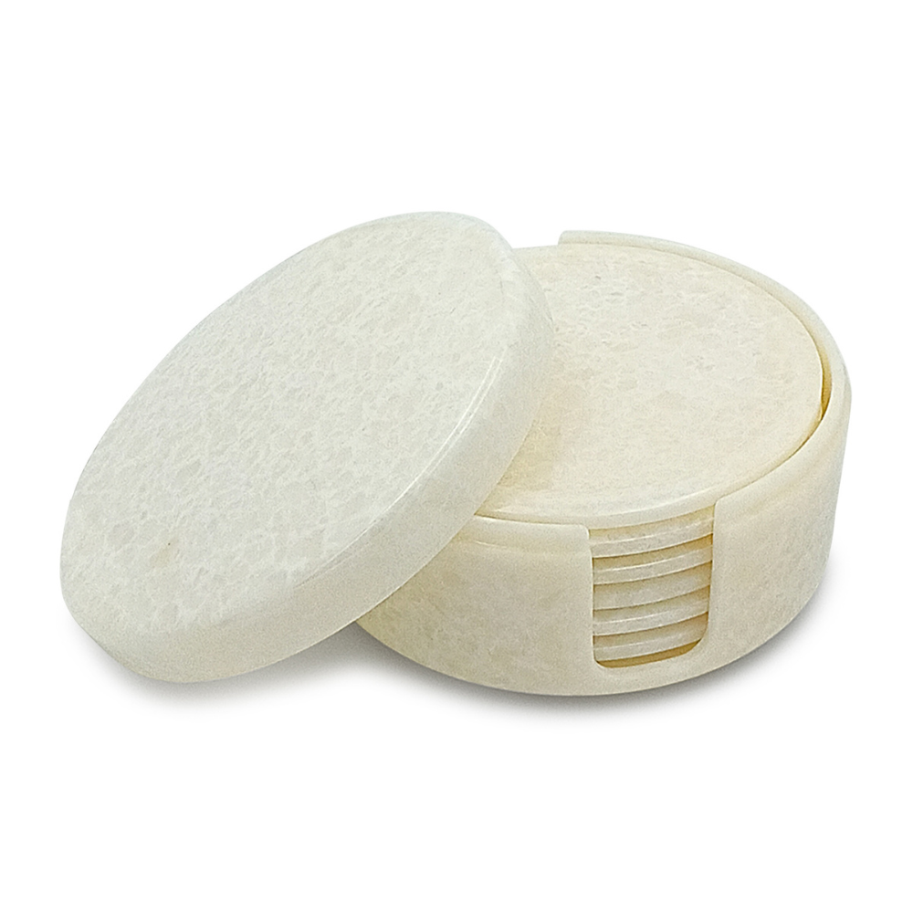 SUPERWARE, Coaster Set - SUPER PEARL | Set Of 8 Pcs.