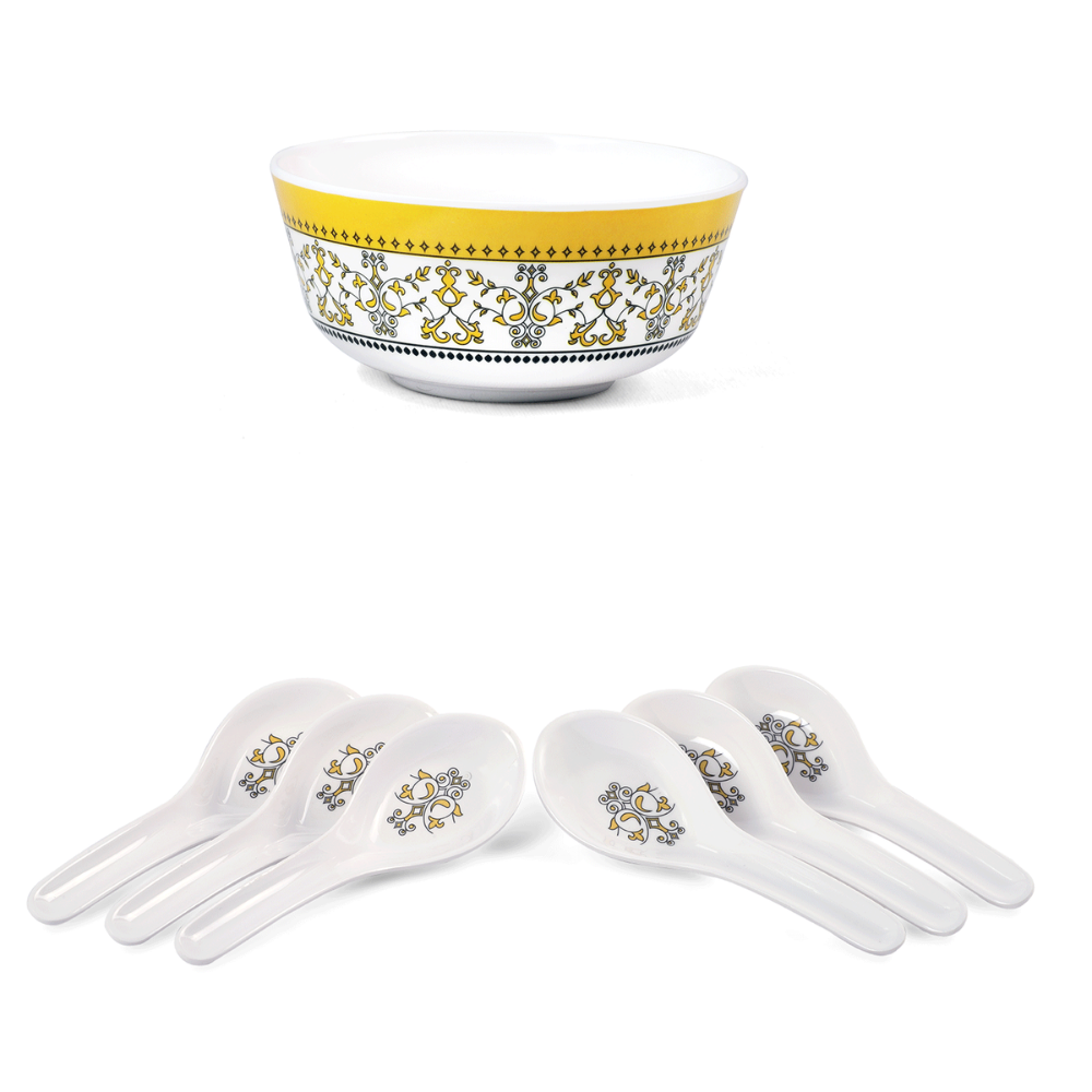 SUPERWARE, Dinner Set - FORGETMENOT | Set Of 37 Pcs.