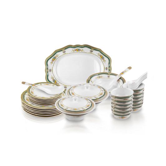 SUPERWARE, Dinner Set - GARDENIA GARDEN HILL | Set Of 38 Pcs.