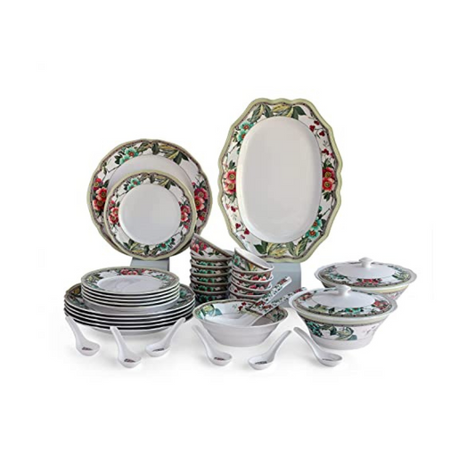 SUPERWARE, Dinner Set - GARDENIA SYMPHONY | Set Of 38 Pcs.