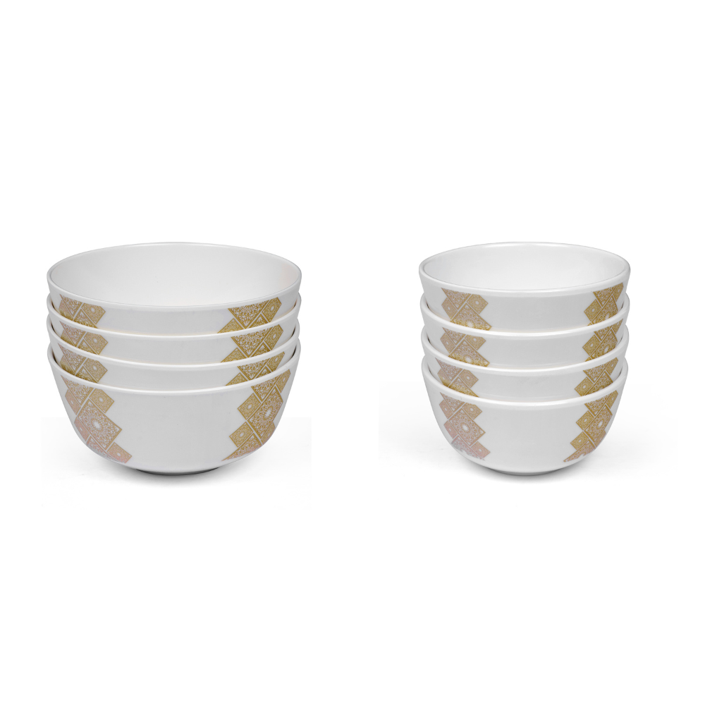 SUPERWARE, Dinner Set - GOLDDEKO | Set Of 16 Pcs.