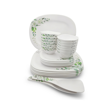 SUPERWARE, Dinner Set - MOGRA | Set Of 31 Pcs.