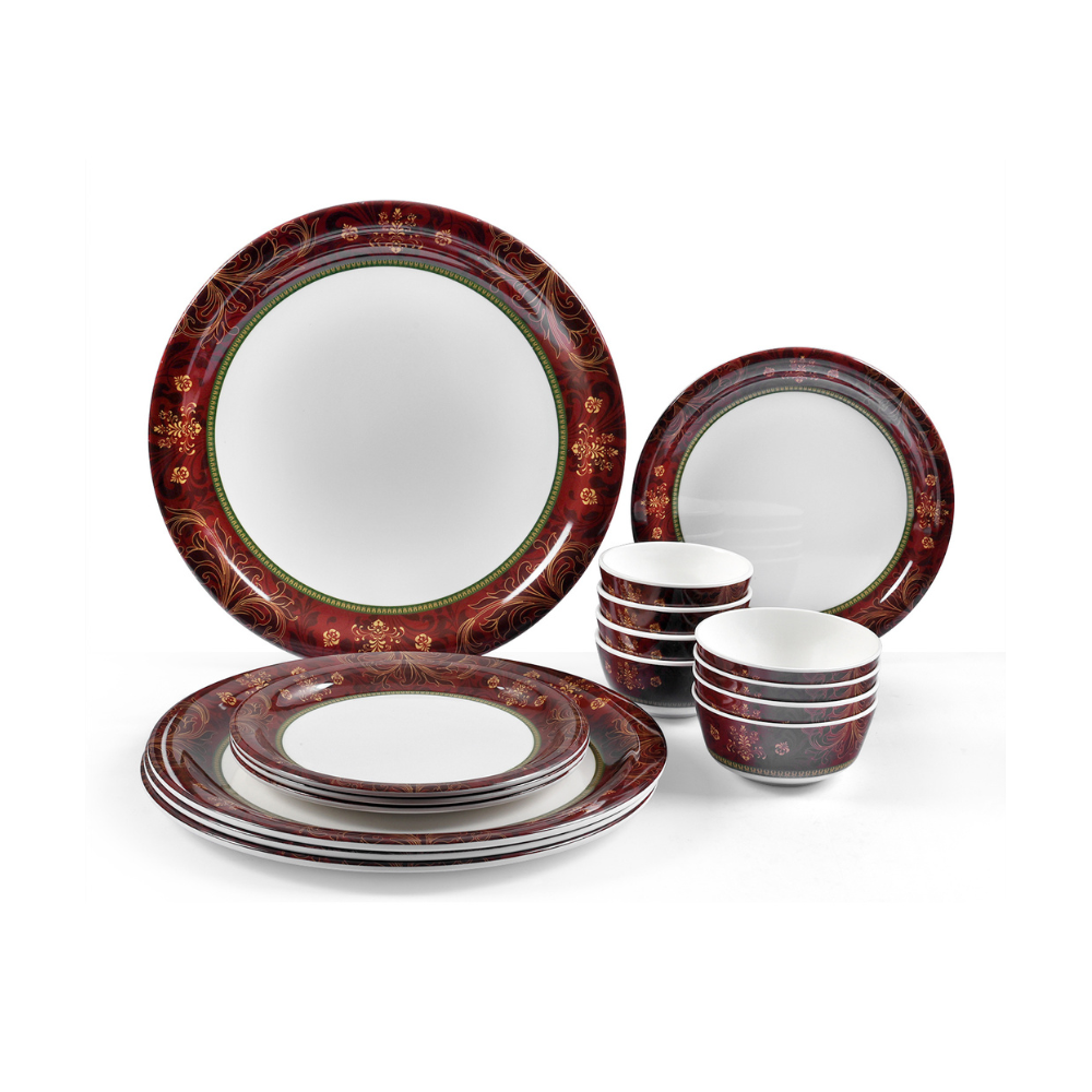 SUPERWARE, Dinner Set - ORNAMENTAL | Set Of 16 Pcs.