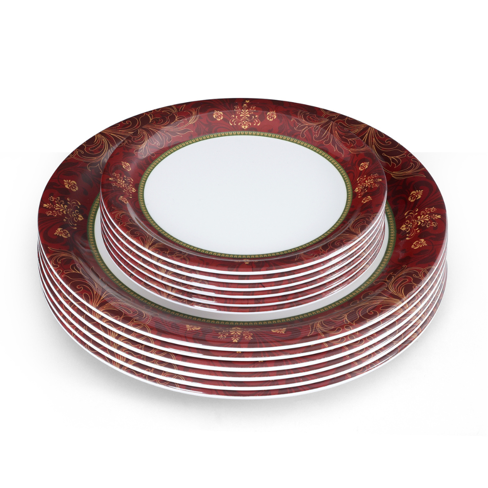 SUPERWARE, Dinner Set - ORNAMENTAL | Set Of 24 Pcs.