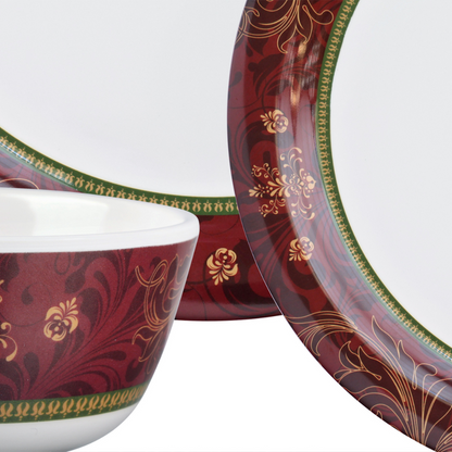 SUPERWARE, Dinner Set - ORNAMENTAL | Set Of 24 Pcs.