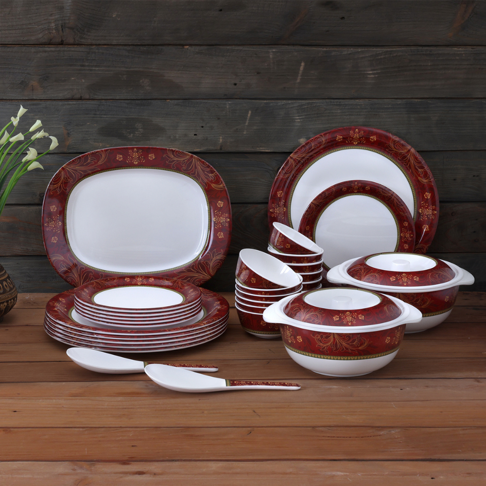 SUPERWARE, Dinner Set - ORNAMENTAL | Set Of 31 Pcs.