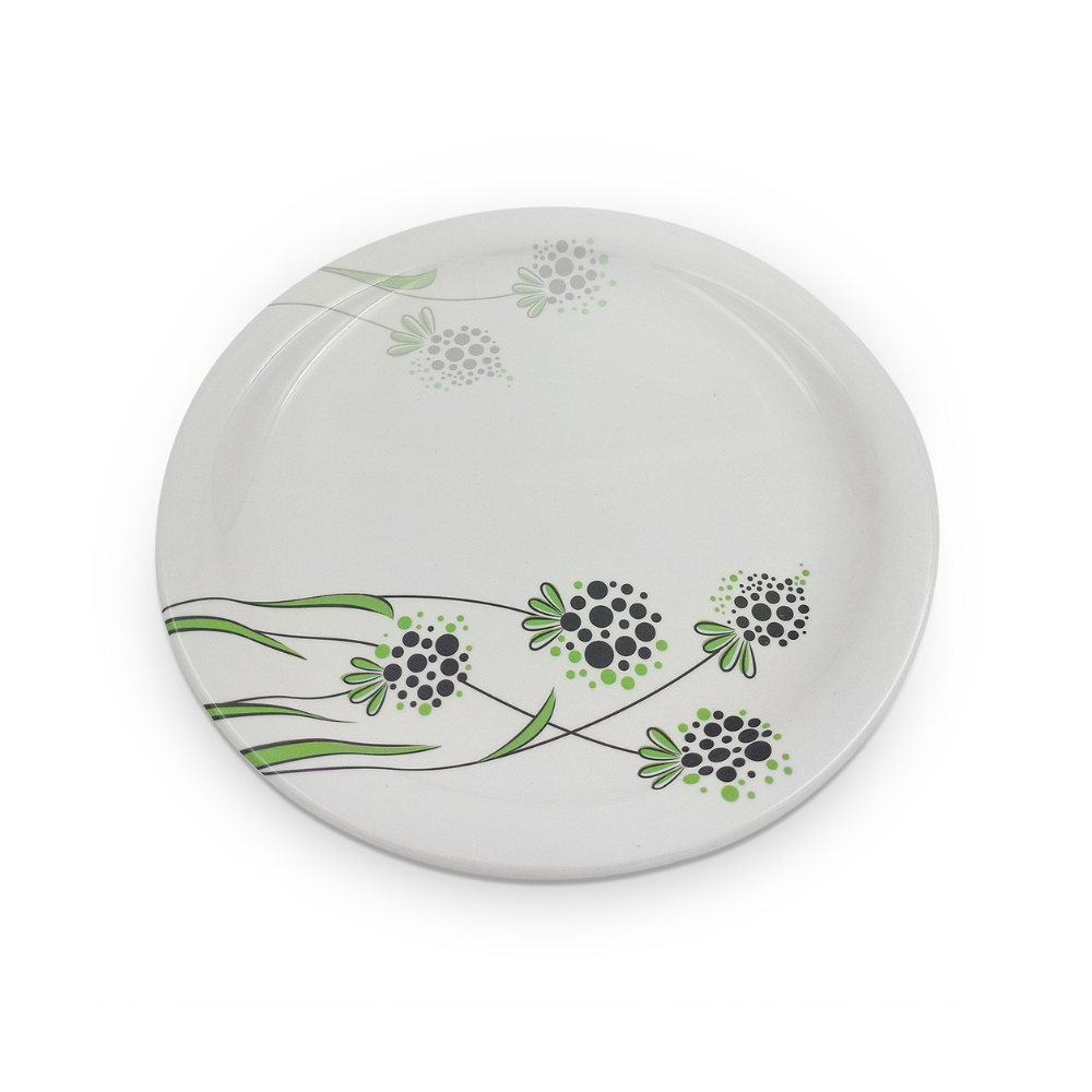 SUPERWARE, Plate Set - GREEN BERRY | 6 Nos.