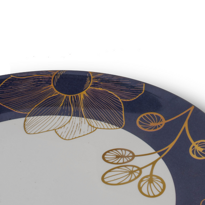 SUPERWARE | Pure Melamine | Dinner Plate Set – Harmony (10.75”) | 6 Nos. | Stain Free, Glazed Finish