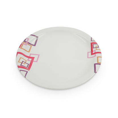 SUPERWARE, Plate Set - INDIAN SQUARE | 6 Nos.